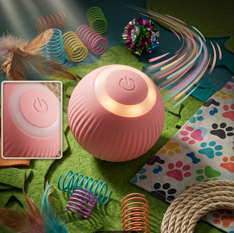 🐾 Paw Carnival™ Happy Chase Rolling Ball