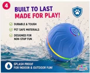 ⭐ Paw Carnival™ PlayPulse Ball
