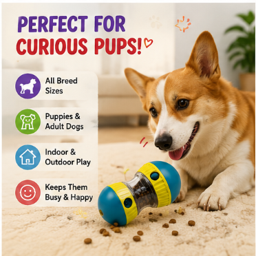 🐾 Paw Carnival™ Interactive Treat Dispensing Toy