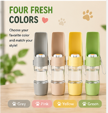 💧 Paw Carnival™ Portable Pet Water Bottle