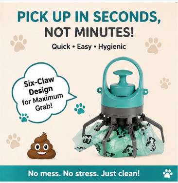 🐾 Paw Carnival™ CleanPaws Portable Poop Scooper