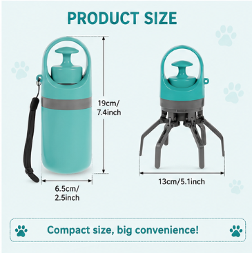 🐾 Paw Carnival™ CleanPaws Portable Poop Scooper