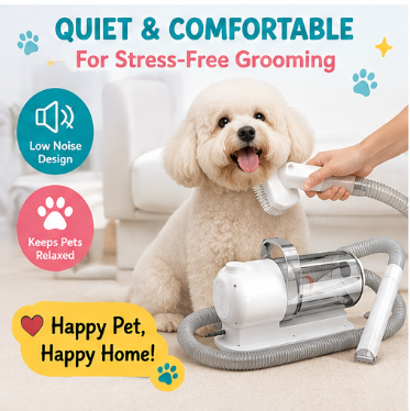 🐾 Paw Carnival™ FurFresh Grooming Vacuum Pro