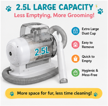 🐾 Paw Carnival™ FurFresh Grooming Vacuum Pro