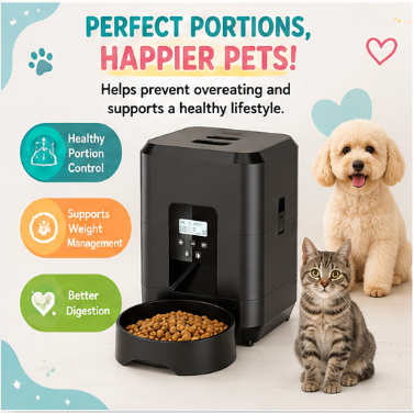 🐾 Paw Carnival™ SmartFeast Automatic Pet Feeder